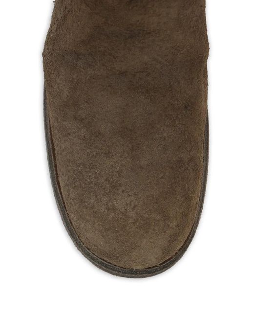 Guidi Brown Zip-Fastening Ankle Boots