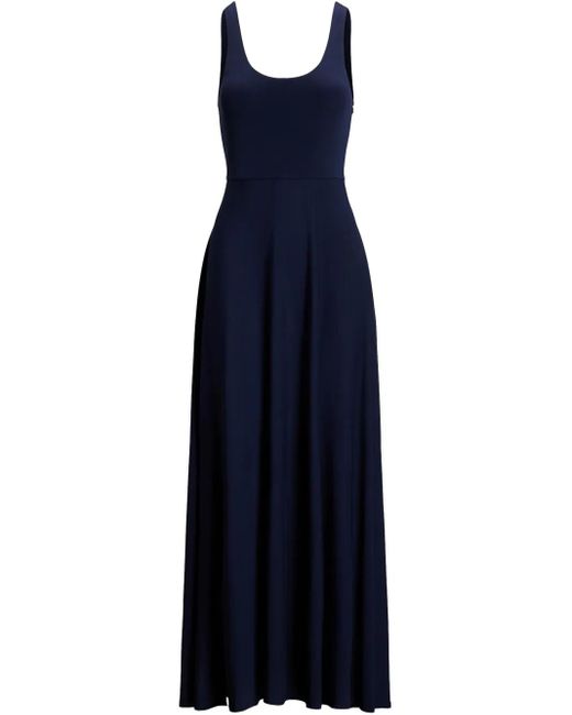 Abito Con Scollo A U di Polo Ralph Lauren in Blue
