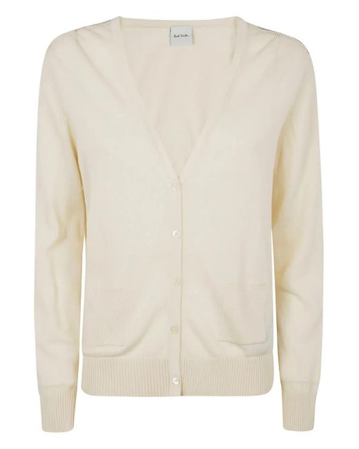 Paul Smith ボタン カーディガン Natural
