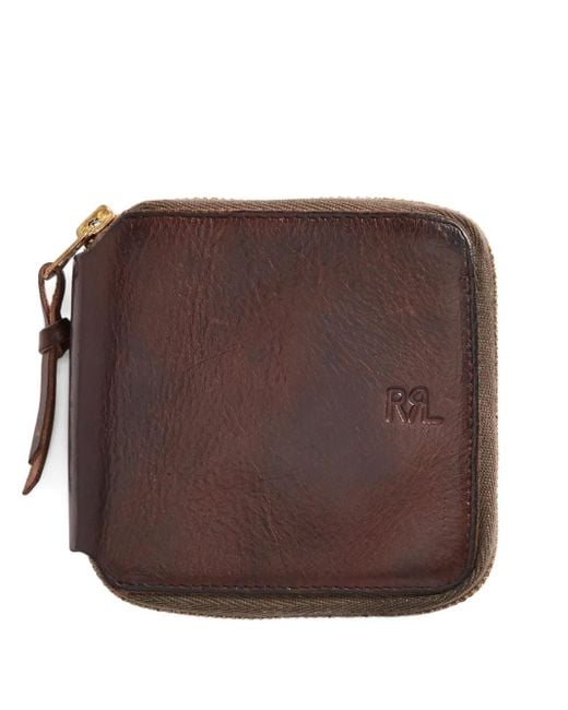 RRL Portemonnaie Mit Reißverschluss in Brown für Herren