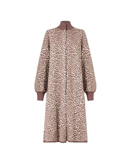 Camilla Natural Animalia A-Line Knit Dress