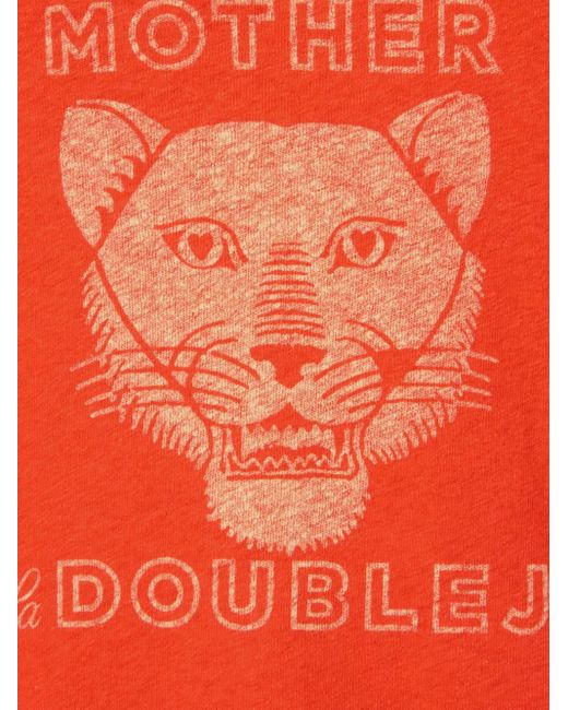 LaDoubleJ Orange X Mother T-Shirt The Sinful