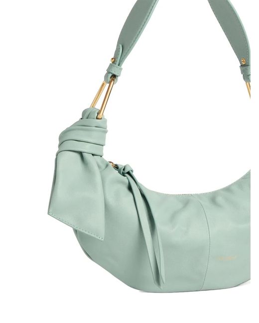 Coccinelle Green Small Furoshiki Shoulder Bag