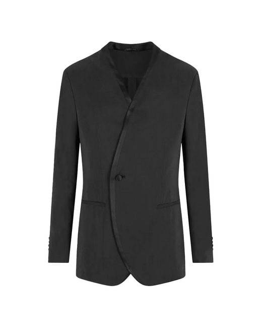 Giorgio Armani Jacke Mit Einem Knopf in Black für Herren