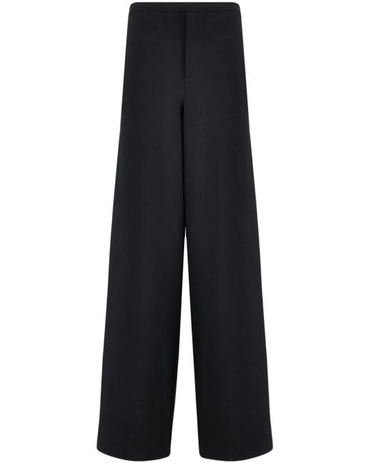 Ferragamo Blue Three-Pocket Straight Trousers for men