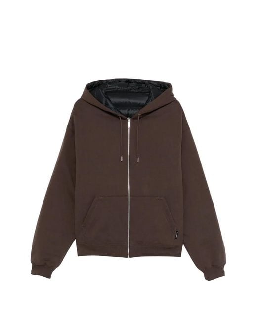 Canada Goose Brown Hooded Zip Jacket for men