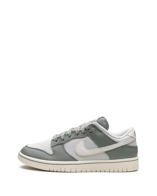 Nike Gray Dunk Low Retro Prm "Mica" Sneakers