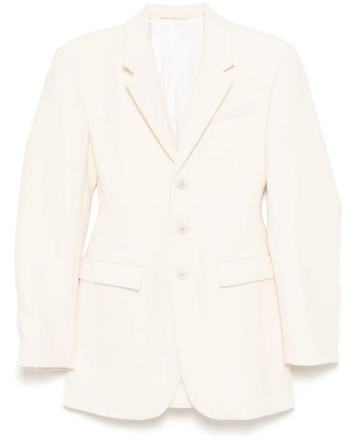 Wardrobe NYC Natural Longline Blazer