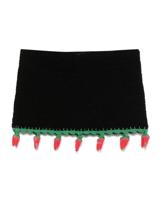 Leslie Amon Chilly ミニスカート Black