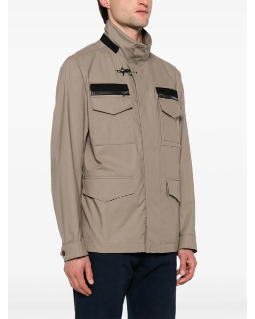 Fay Gray Multi-Pocket Field Jacket for men