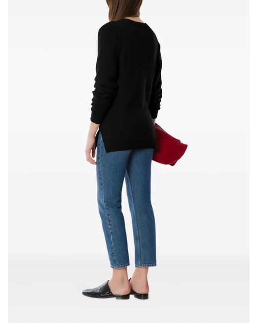 Alberta Ferretti Black Sweater
