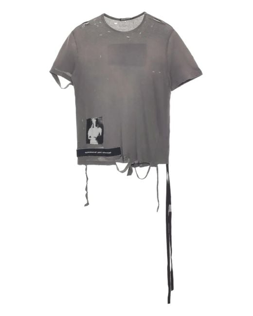 Ann Demeulemeester Gray Fanie T-Shirt