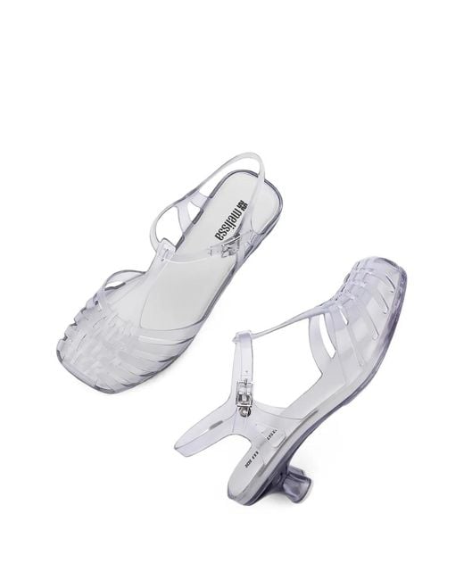 Melissa White Vixen Sandals
