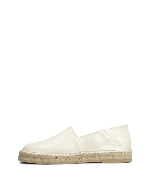AMI Espadrilles Aus Leder in White für Herren