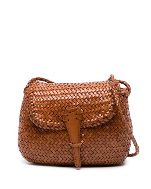 Dragon Diffusion Brown Mini City Shoulder Bag
