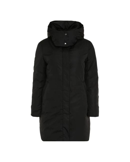 Add Black Hooded Coat