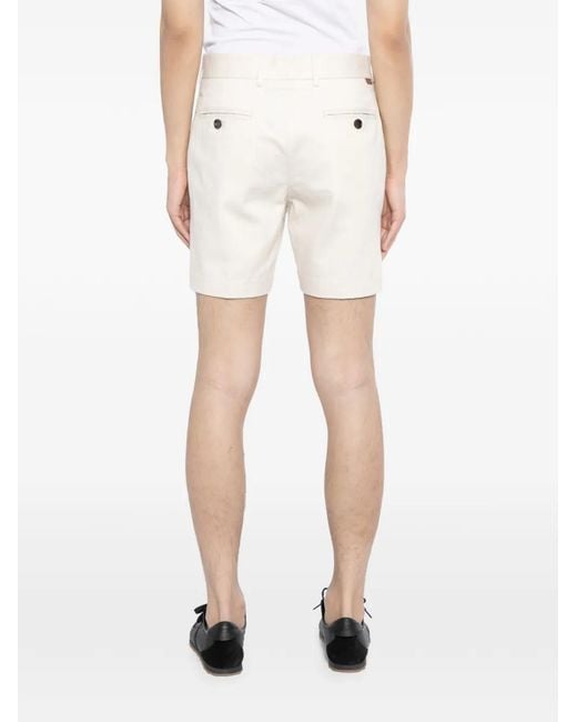Tom Ford Natural Brushed Tailored Shorts for men