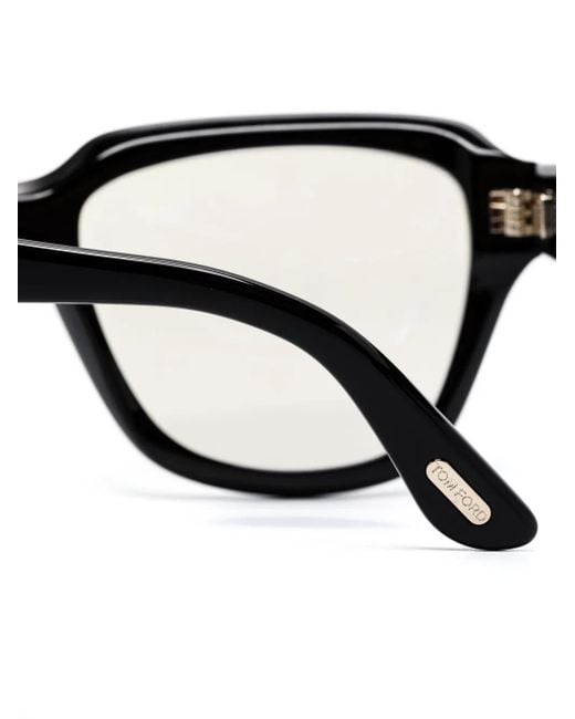 Tom Ford Black Cat-Eye Glasses