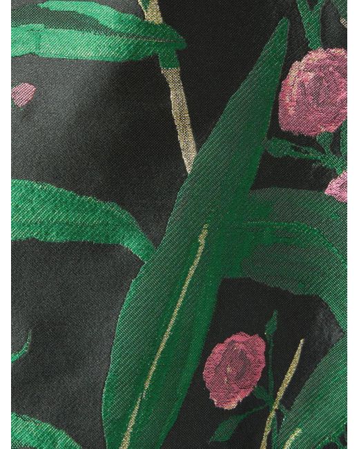 LaDoubleJ Good Butt Shorts Met Bloemenprint in het Green