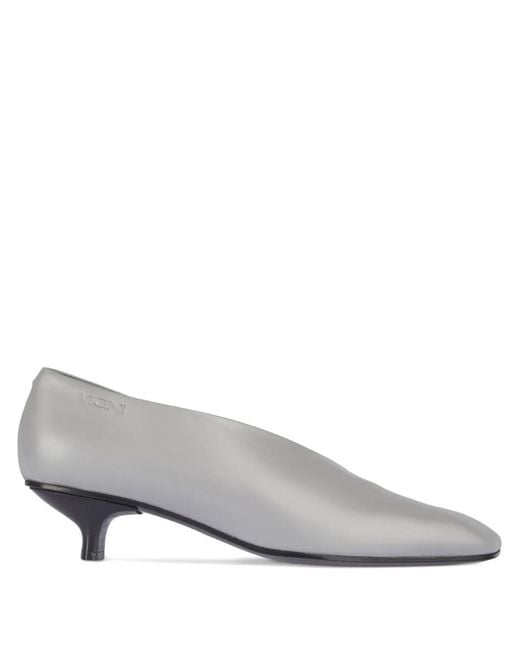 Vicini Gray Escarpins Sloane À Bout Pointu