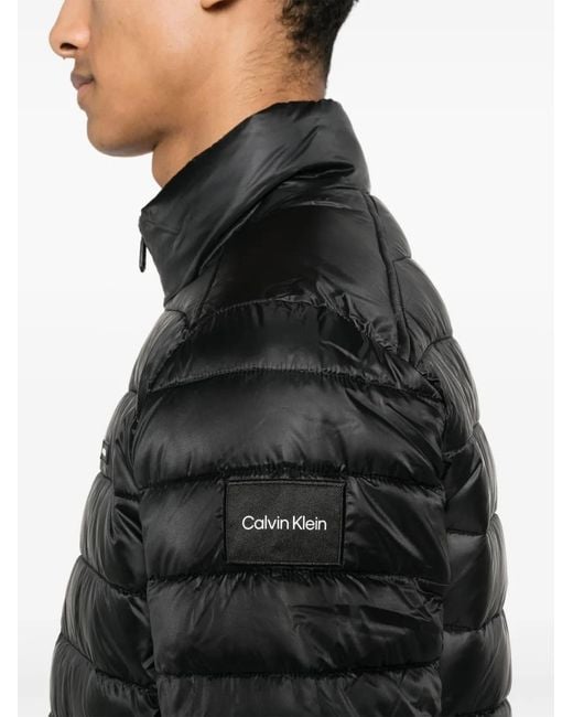 Calvin Klein Black Quilted Padded Jacket for men
