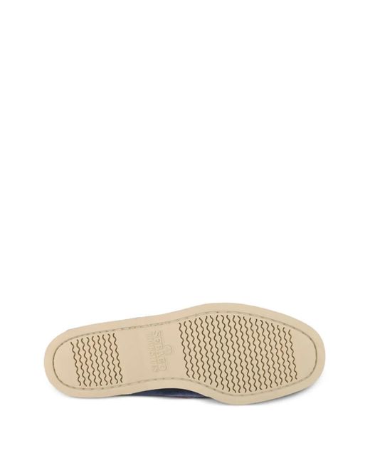 Sebago Blue Chaussures Bateau Docksides En Daim for men
