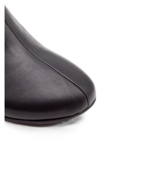 Roberto Festa Black Neel Back-Zip Ankle Boots