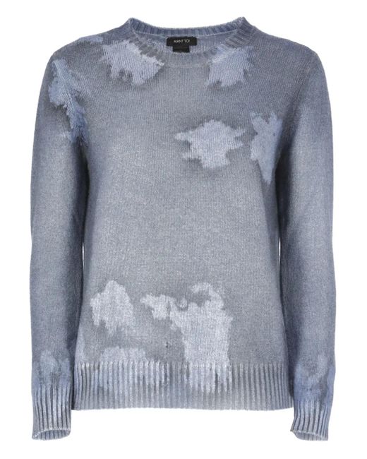 Pull En Cachemire Avant Toi en coloris Blue