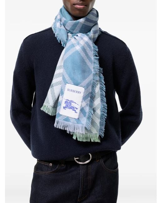 Sciarpa di Burberry in Blue