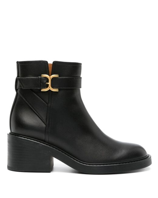 Chloé Black Marcie 60mm Ankle Boots