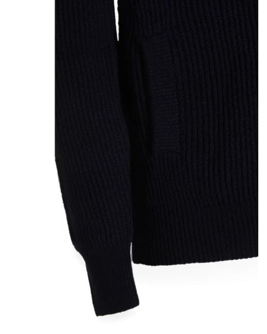 Brunello Cucinelli Geribbeld Vest in het Blue voor heren