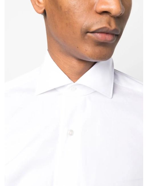 Camicia di Barba Napoli in White da Uomo