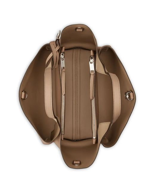 Tod's Natural Mini Leather Tote Bag