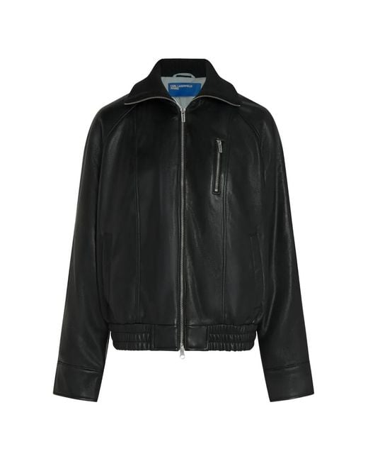 Karl Lagerfeld Black X Pietro Terzini Zip-Up Jacket