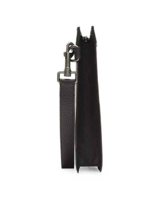 Burberry Black Pochette Zippée City Check for men