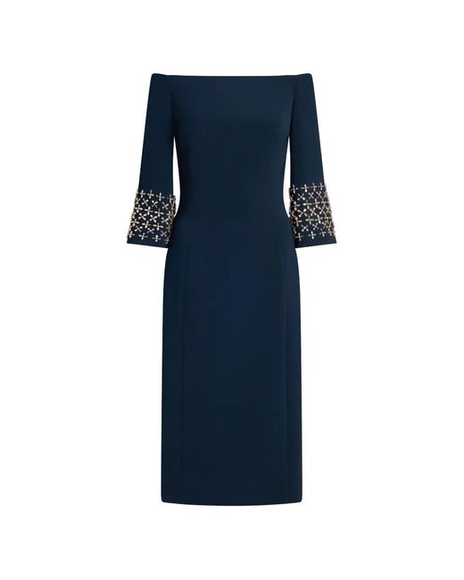 Jenny Packham Blue Berkley Dress