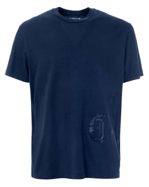 メンズ Just Cavalli ロゴ Tシャツ Blue