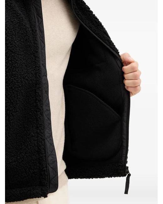 Giacca Con Zip di Alpha Industries in Black da Uomo