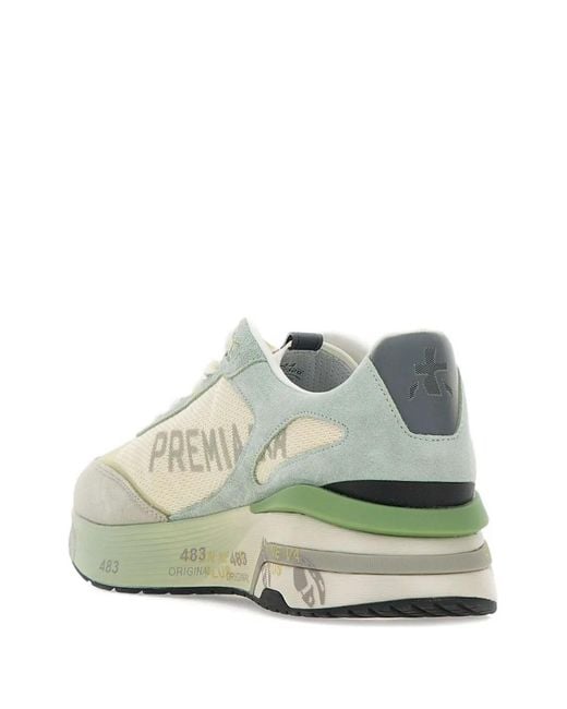 Premiata White Moerun7300 Trainers for men