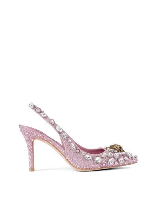 Kurt Geiger Pink Escarpins Belgravia À Ornements