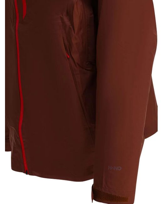 Patagonia Red Hooded Zip Jacket for men