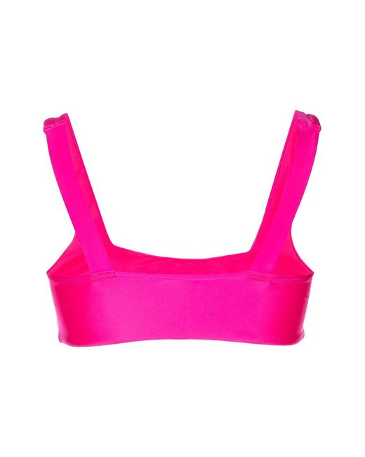 Duskii Pink Square Neck Bikini Top