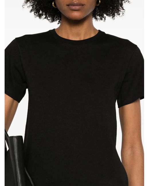 The Row Black Calibi T-Shirt