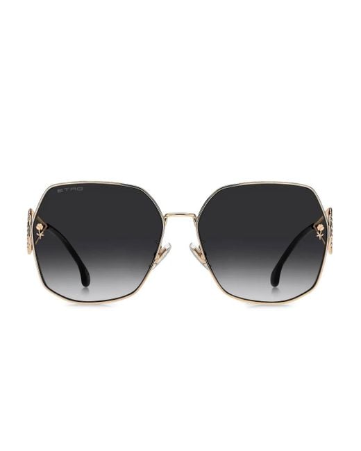 Lunettes De Soleil À Motif Cachemire Etro en coloris Metallic