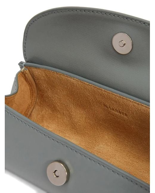 Jil Sander Gray Cannolo Glasses Case