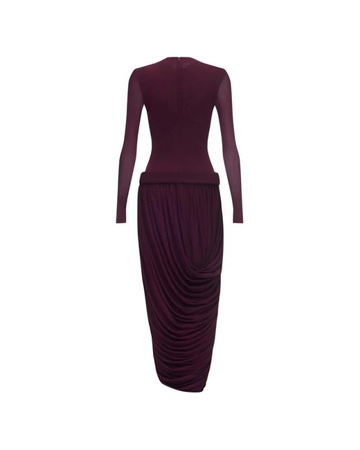 Chats by C.Dam Purple Judie Maxi Dress