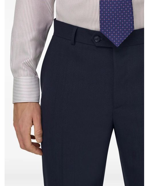 Boggi Blue Flap-Pocket Suit for men