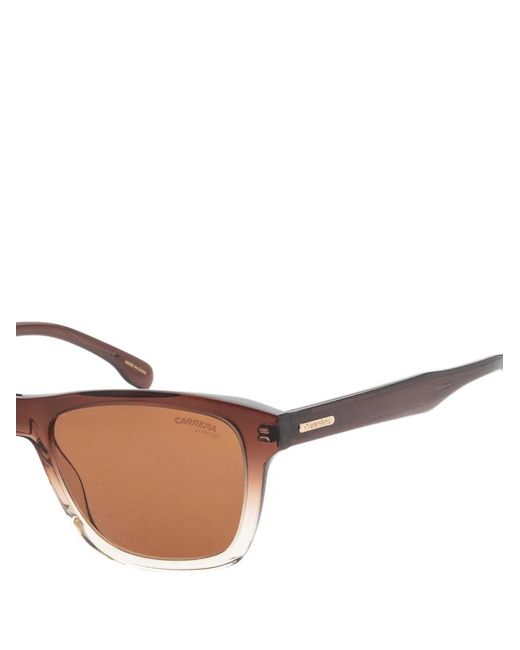 Carrera White Gradient-Effect Rectangle-Frame Sunglasses for men
