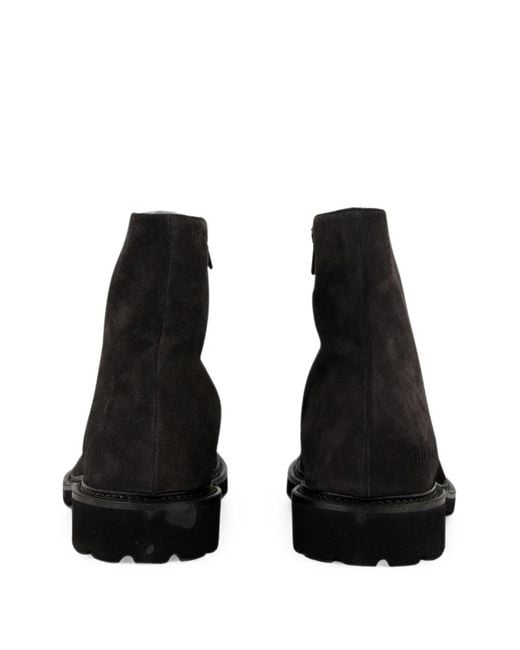 Common Projects Black Piuma Side-Zip Boots for men