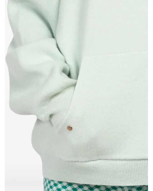God's True Cashmere White Cashmere Hoodie
